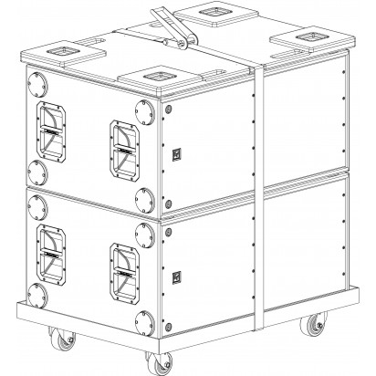 EV X12-128-DOLLY Dolly for X12-128 High Power Subwoofer