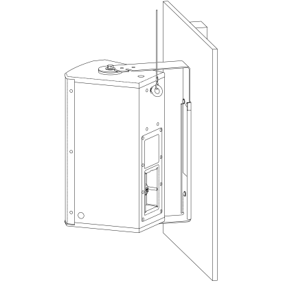 EVC-UB2-BLK U-Bracket EVC 12