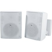 EVID-S5.2TW Speaker 5” cabinet 70/100V white pair White, price per pair