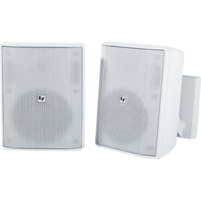 EVID-S5.2W Speaker 5” cabinet 8 Ohm white pair White, price per pair