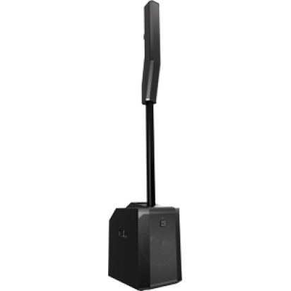 EVOLVE50-KB-EU Portable column system, EU, black, consists of 1 Subwoofer, 1 Column Array, 1 sub pol