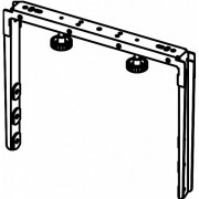 EV MFX-UB500-B U bracket for MFX, 500mm, black