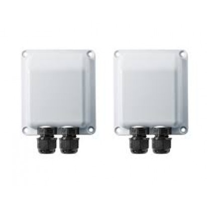 EV WC-58DW Weather cover with dual gland-nut for 5
