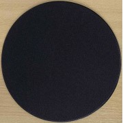 EV C-RG-M-BK Round magnetic grille, medium, black, packing unit 6 pcs