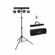 JB-Systems USB PARTYSET Full set with effects, projectors, stand & bags