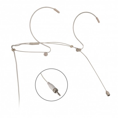 JB-Systems HF-HEADSET SKIN Discrete Headset in clear skincolor