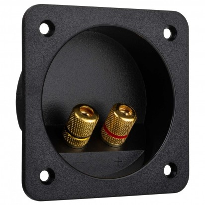 JB-Systems TE10 Speaker input plate: wire terminals