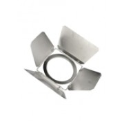 LDR 4-leaf barndoor Soffio silver