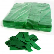 MagicFX Slowfall confetti rectangles 55x17mm - Dark Green Confetti Paper bulk 1kg
