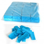 MagicFX Slowfall confetti rectangles 55x17mm - Light Blue Confetti Paper bulk 1kg