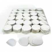 MagicFX Slowfall confetti rose petals Ø 55mm - White Confetti Shapes Paper bulk 1kg