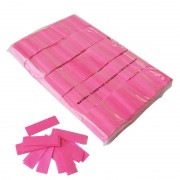 MagicFX Slowfall UV confetti 55x17mm - Fluo Pink Confetti Paper bulk 1kg