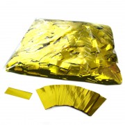 MagicFX Metallic confetti rectangles 55x17mm - Gold Confetti Metallic bulk 1kg