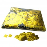 MagicFX Metallic confetti squares 17x17mm - Gold Confetti Metallic bulk 1kg