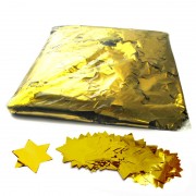 MagicFX Metallic confetti stars Ø55mm - Gold Confetti Shapes Metallic bulk 1kg