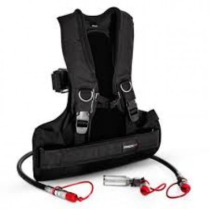 MagicFX CO2 BACK PACK SET (incl. bottle-hose connector, hose 1.25m)