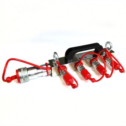 MagicFX CO2 HIGH PRESSURE DISTRIB. BLOCK (4x 3/8 hose in,1x 3/4 out)