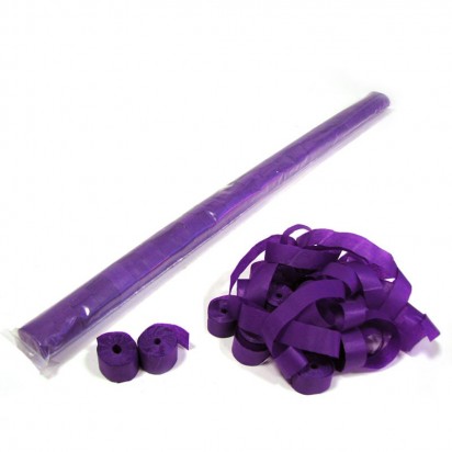 MagicFX Streamers 10m x 1.5cm - Purple Streamers Paper polybag