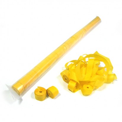 MagicFX Streamers 10m x 1.5cm - Yellow Streamers Paper polybag