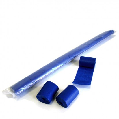 MagicFX Stadium Streamers 20m x 5cm - Dark Blue Streamers Paper polybag