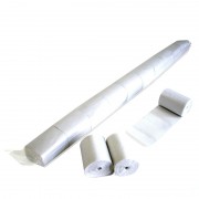 MagicFX Stadium Streamers 20m x 5cm - White Streamers Paper polybag