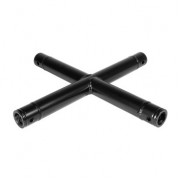 PRO-truss  PRO 1  Cross  C 410 4-way Cross BLACK STRUCTURED