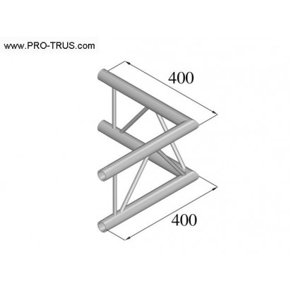 Pro-truss Pro 22 Corner C 210 V 2-way vertical 90°