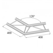 Pro-truss Pro 22 Corner C 220 H 2-way horizontal 120°