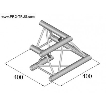 Pro-truss Pro 23 Corner C 210 2-way  90º