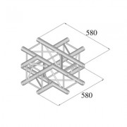 Pro-truss Pro 24 Cross C 410 4-way cross