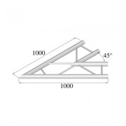 Pro-truss Pro 32 Corner C 190 H 2-way horizontal 45°