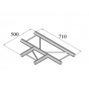 Pro-truss Pro 32 T-piece C 350 H 3-way horizontal T-piece