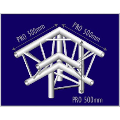 Pro-truss Pro 33 Corner C 330 3-way apex down right / right