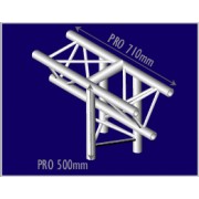 Pro-truss Pro 33 T-piece C 350 3-way apex down Prolyte compatible