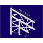 Pro-truss Pro 34 Corner C 190 2-way 45° Heavy duty Prolyte compatible