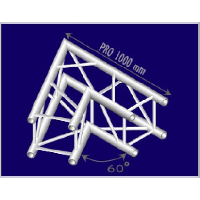 Pro-truss Pro 34 Corner C 200 2-way 60° Prolyte compatible