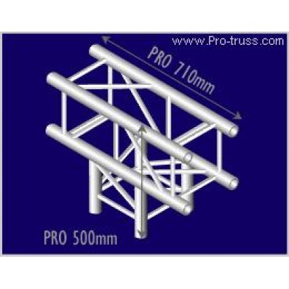 Pro-truss  Pro 34  T-piece  C 350 3-way T-piece Heavy duty Prolyte compatible