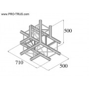 Pro-truss  Pro 34  T-piece  C 420 4-way T-piece Prolyte compatible