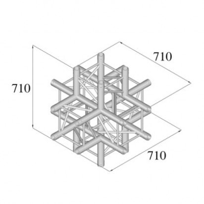 Pro-truss Pro 34 Cross C 610 6-way cross