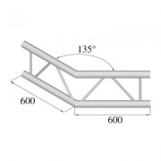 Pro-truss  Pro 42  Corner  C 230 V 2-way vertical 135¦