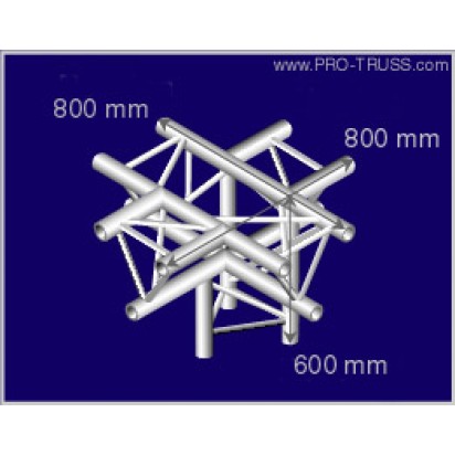 Pro-truss  Pro 43  Cross  C 530 5-way  apex down