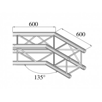 PRO-truss  PRO 44  Corner  C 230 2-way  135¦