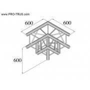 PRO-truss  PRO 44  Corner  C 300 3-way  90¦ PROlyte ComPatible