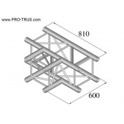 PRO-truss  PRO 44  T-PieCe  C 350 3-way T-PieCe PROlyte ComPatible