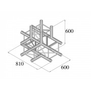 PRO-truss  PRO 44  T-PieCe  C 420 4-way T-PieCe Heavy duty PROlyte ComPatible