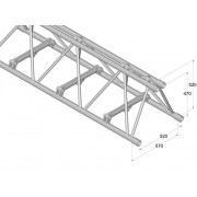 Pro-truss  Pro 524F L1200 Straight 1200 mm