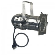 Showtec Par 46 Can Polished incl E27 Socket & Silicon Cable with Plug