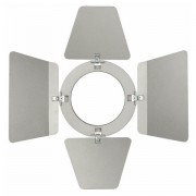 Showtec Barndoor Silver Compact Studiobeam