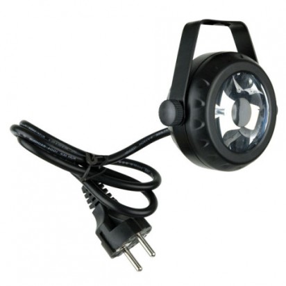 Showtec LED Pinspot Black with IEC