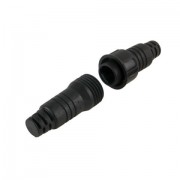 Showtec Power extension end cap set Male/female